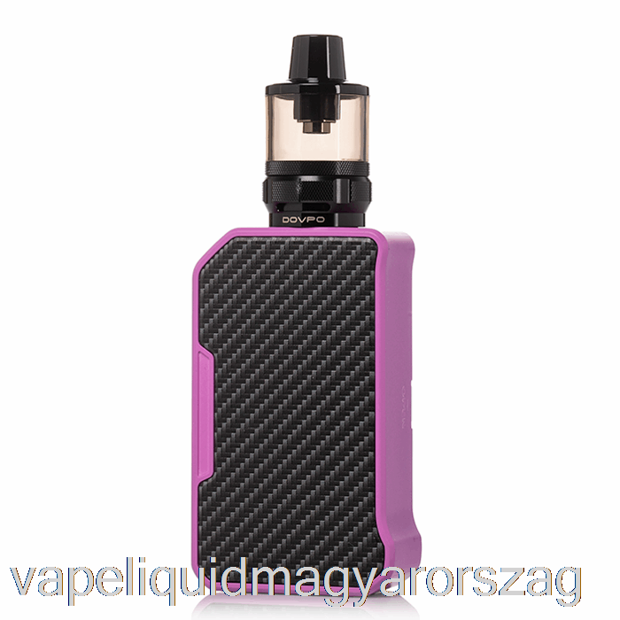 Dovpo Mvp 220w Kezdőkészlet Szénszálas Lila Vape Folyadék